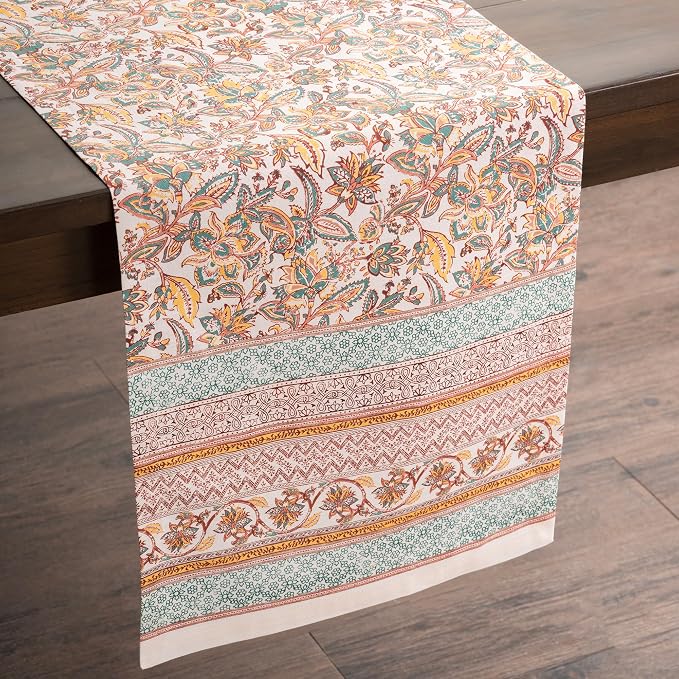 Maison d' Hermine Table Runner 100% Cotton 14.50" x 72" | Table Runners 72 - Image 9