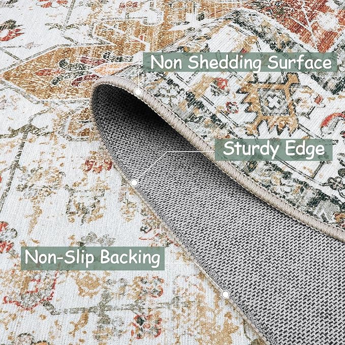 Moynesa Ultra-Thin Washable Area Rug - Image 4