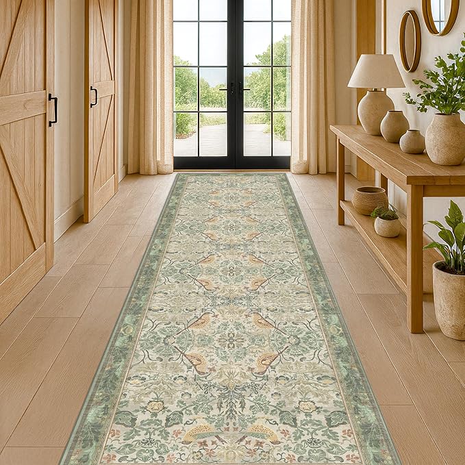 12ft Extra Long Vintage Runner Rugs - Image 6