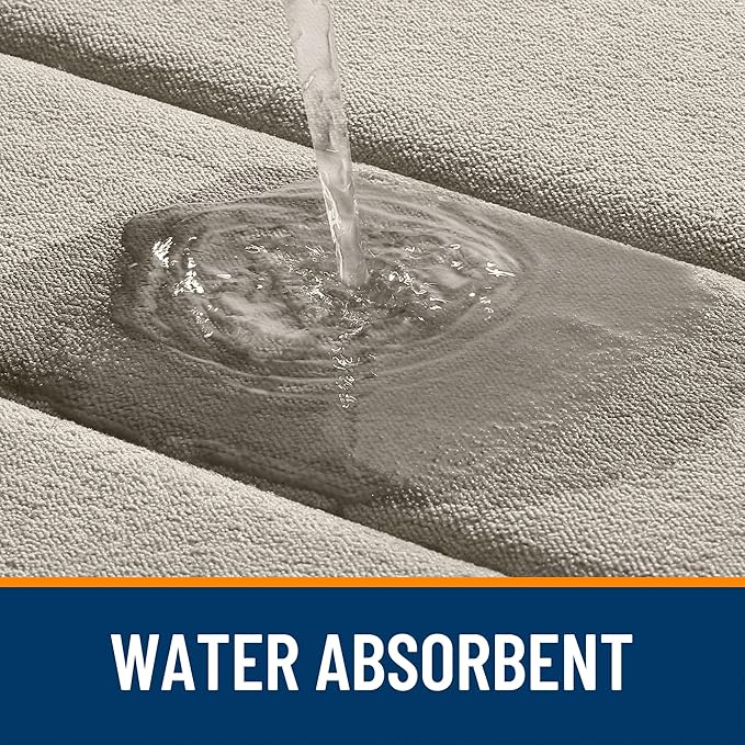 OLANLY Memory Foam Long Bathroom Rugs Runner 59x24, Super Soft Absorbent Bath - Image 4