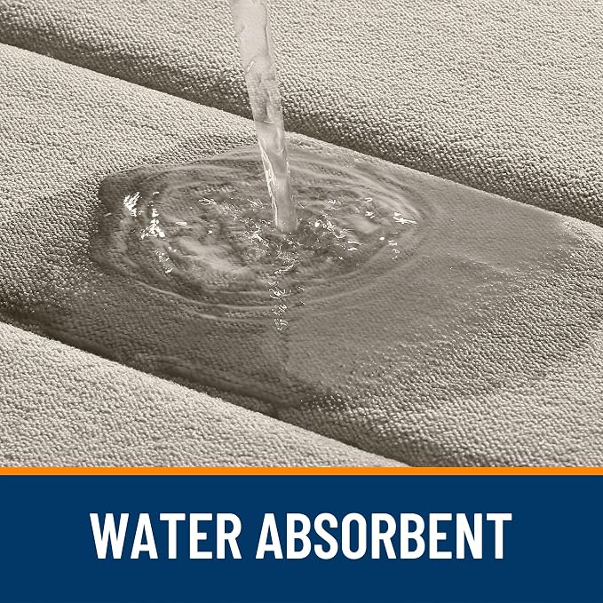OLANLY Memory Foam Long Bathroom Rugs Runner 70x24, Super Soft Absorbent Bath - Image 4