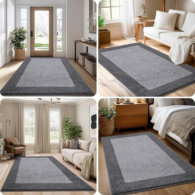 Machine Washable Runner Rug 32" x 168", Non Slip Kitchen Rug - Image 5