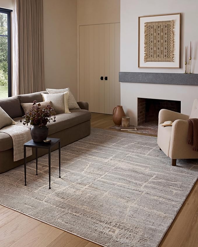 Loloi Amber Lewis Monty Collection MOT-07 Natural/Mist 7'-10" x 10', .50" Pile by Unknown