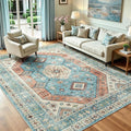 Lofus Vintage Living Room Rugs 5x7, Soft Machine Washable Area Rug by Lofus
