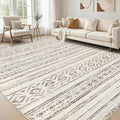 cotiled 9x12 Area Rugs Living Room Rug: Washable Boho Rugs by COTILED