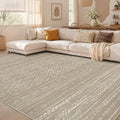 Nakagishi Area Rug Living Room Rugs: 10x14 Large Soft Machine Washable Boho by NakagishiAreaRug
