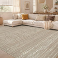 Nakagishi Area Rug Living Room Rugs: 10x12 Large Soft Machine Washable Boho by NakagishiAreaRug