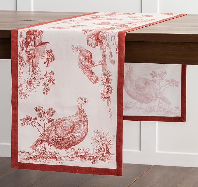 Maison d' Hermine Table Runner 100% Cotton 14.50" x 36" | Table Runners 36 - Image 7