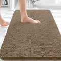 OLANLY Bathroom Rugs 30x20, Extra Soft Absorbent Chenille Bath Rugs, Rubber by OLANLY