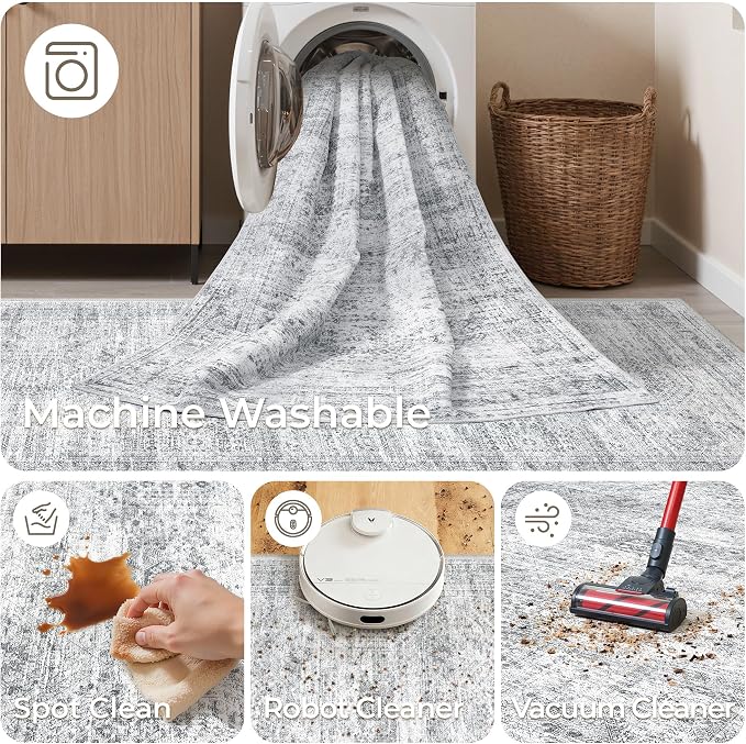 Long Bathroom Rugs Runner - Image 8