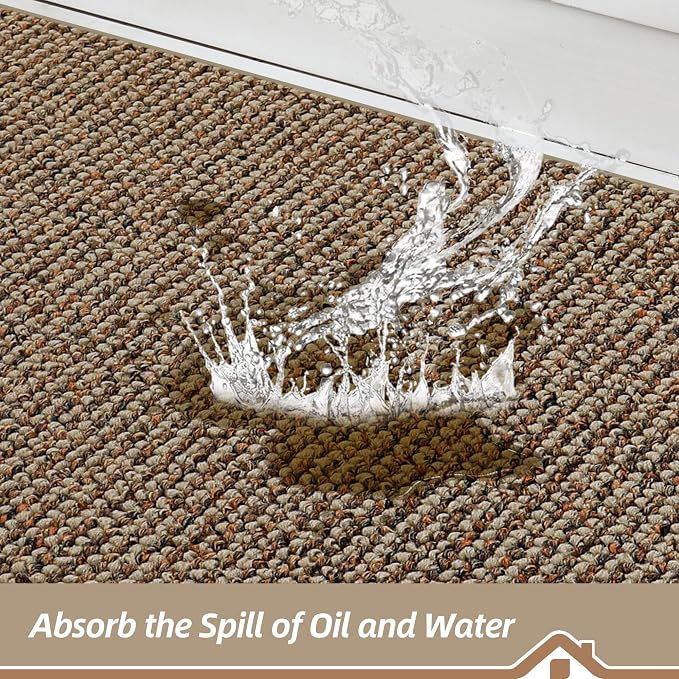 BEQHAUSE Kitchen Runner Rugs 24"x84", Non-Slip Kitchen Mats - Image 3