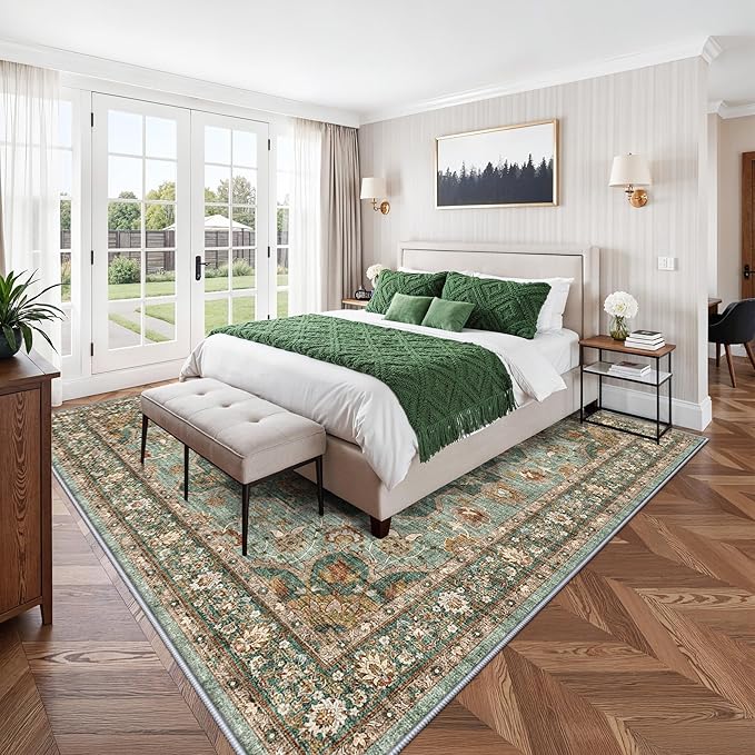 TOPRUUG Washable Oriental Area Rug - Image 4