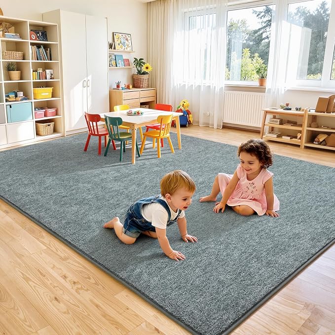 Keeko Living Room Rugs 6x9, Soft Modern Large Area Rug - Image 5