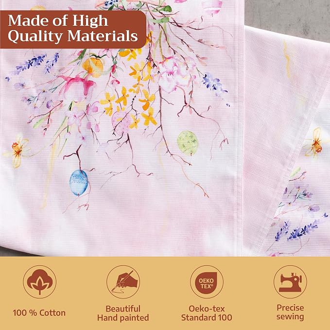 Maison d' Hermine Table Runner 100% Cotton 14.50" x 108" | Table Runners 108 - Image 3
