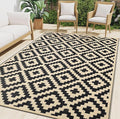 Smiry Waterproof Outdoor Rug 6x9 ft, Reversible Plastic Straw Patio Camping Rugs by Smiry