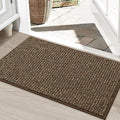 BEQHAUSE Dirt Trapper Door Mat 24" x 36", Non-Slip Washable Doormats Entrance by BEQHAUSE