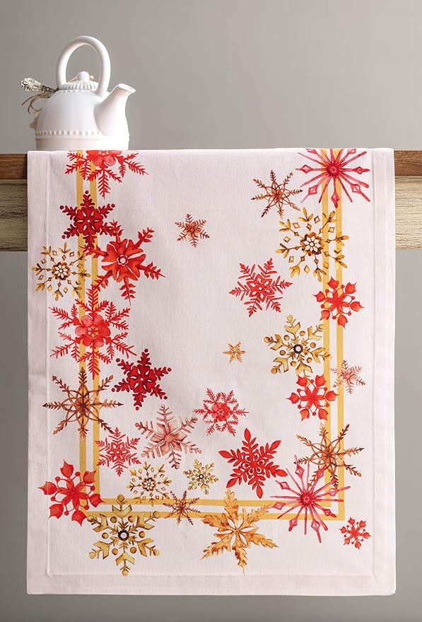 Maison d' Hermine Table Runner 100% Cotton 14.50" x 60" | Table Runners 60 - Image 8