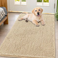 Smiry Dog Door Mat for Muddy Paws 47x32, Absorbent Dirt Trapper, Non-Slip by Smiry