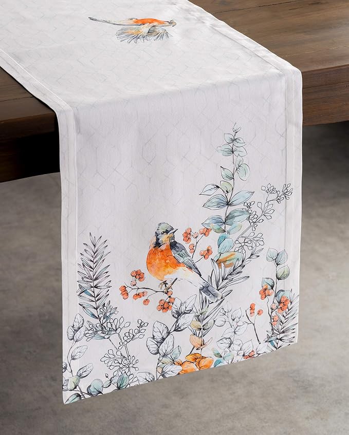 Maison d' Hermine Table Runner 100% Cotton 14.50" x 48" | Table Runners 48 - Image 5