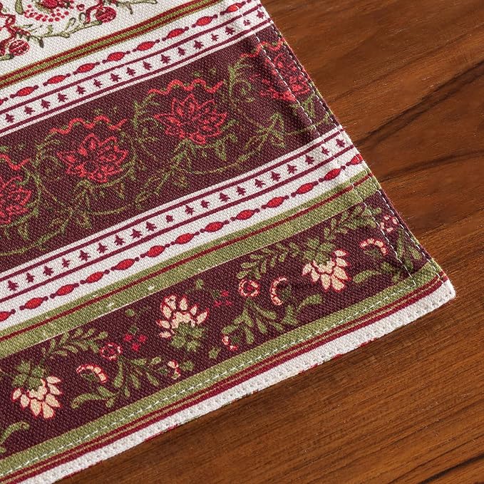 Maison d' Hermine Placemats Set of 4 Reusable 100% Cotton | Cloth Place Mats - Image 9
