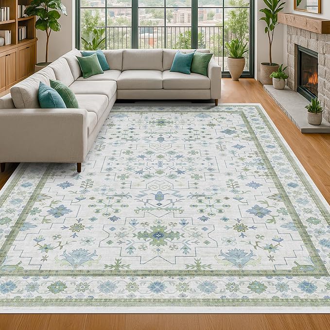 Hazo Haus Washable Rugs for Living Room 10x12 - Image 3