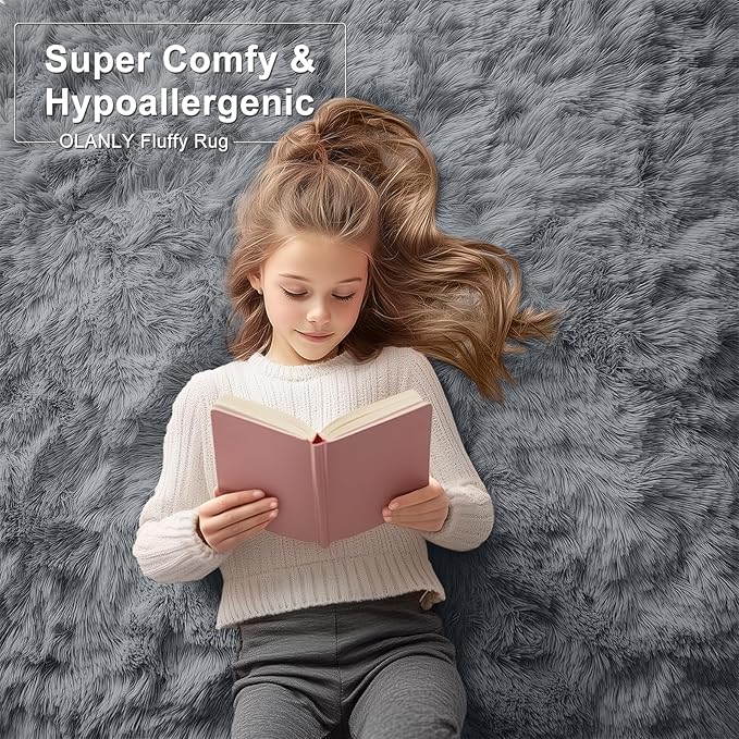 OLANLY 7x12 Machine Washable Large Area Rugs - Image 6