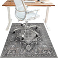 48"x72" Office Chair Mat for Hardwood Tile Floor, Under Desk Carpet Protector by BESBLEE