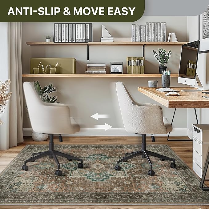 36"x60" Office Chair Mat for Hardwood Tile Floor, Under Desk Carpet Protector - Image 5