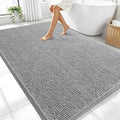 OLANLY Large Bathroom Rugs 70x46, Extra Soft Absorbent Chenille Bath Rugs by OLANLY