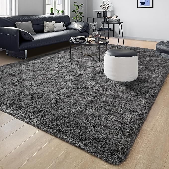Tepook Soft Fluffy Rugs for Living Room, 5x8 Shaggy Area Rug for Bedroom - Image 8