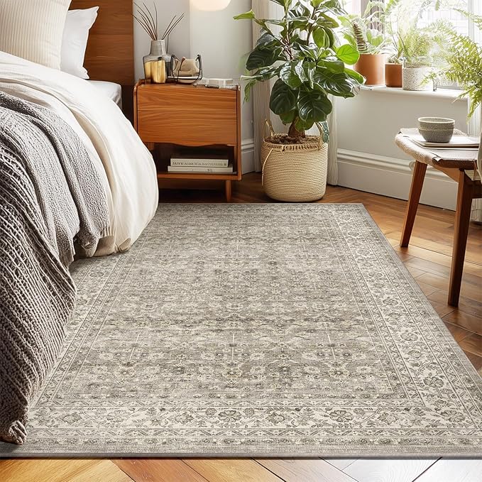 3x5 Washable Area Rugs for Entryway: Door Mat Indoor Entrance Throw Rug Stain - Image 6