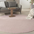 Nourison Home Nourison Essentials Pink 8' x Round Area Rug by NourisonHome