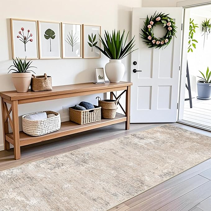 2x10 Washable Hallway Runner Rug – Non-Slip Long Carpet Runner - Image 3
