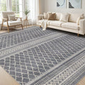 cotiled 10x12 Area Rugs Living Room Rug: Washable Boho Rugs by COTILED