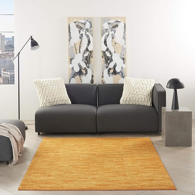 Nourison Home Nourison Essentials Sunburst 4' x 6' Area Rug - Image 3