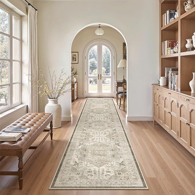 Madane Runner Rugs for Hallway 2x12 Extra Long Washable Non-Slip Hallway Runner - Image 5