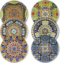 vancasso Ceramic Dinner Plates Set of 6, 10.5 Inch, Microwave Safe | Salad by vancasso