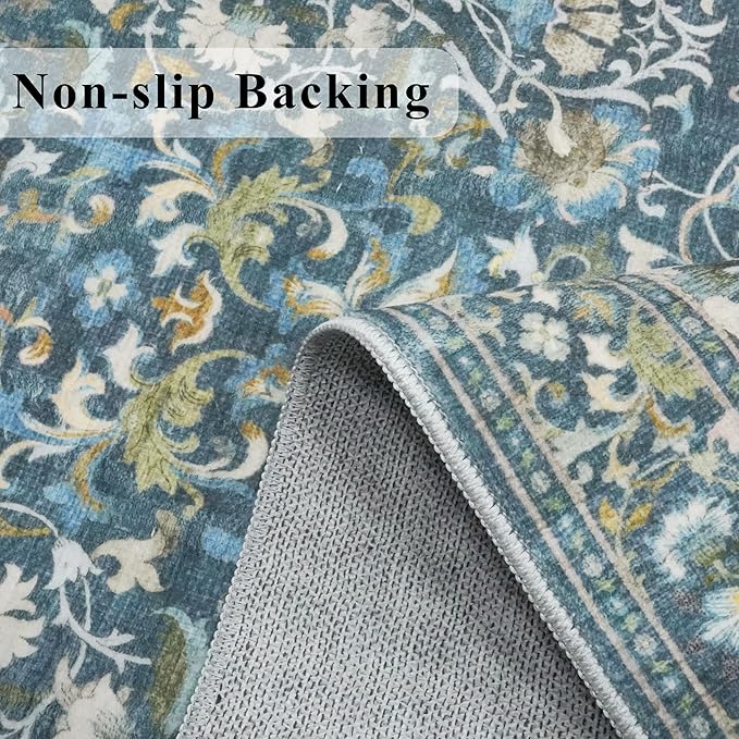Washable 2x3 Runner Rug for Entryway: Easy-Clean Carpet - Image 4