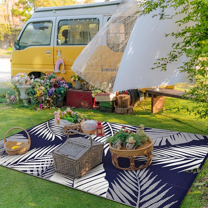 GENIMO Outdoor Rug 8' x 10' Waterproof - Image 3