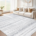 cotiled 6x9 Area Rugs Living Room Rug: Washable Boho Rugs by COTILED