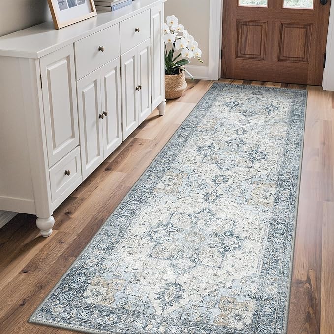 GENIMO Outdoor & Indoor Runner Rug 2.5'x8', Waterproof, Non-Shedding, Easy - Image 4