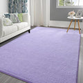 Pettop 4x6 ft Purple Area Rugs for Bedroom Living Room, Washable Memory Foam by Pettop