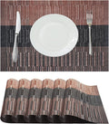Table Placemats Dining Table Place Mats Set of 6 Heat Resistant Insulation by Yiaizhuo