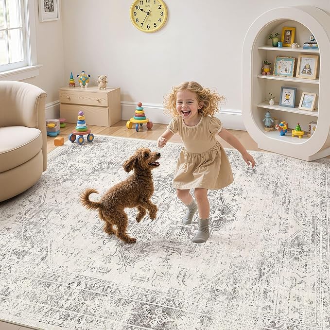 UERMEI 6x9 Area Rug Living Room Rugs - Image 7