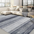 Nakagishi 12x15 Area Rug Living Room: Washable Boho Large Neutral Modern Soft by NakagishiAreaRug