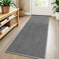 Faux Jute Hallway Runner Rug 2'x8', Washable & Non-Slip, No Odor. Farmhouse by Unknown