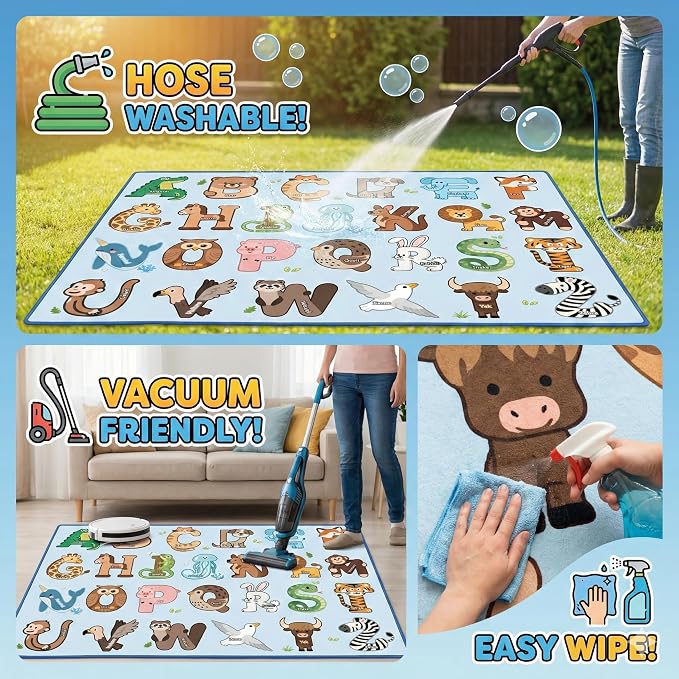 Kids Rugs for Playroom Classroom - Image 7