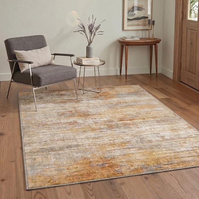BEIMO Area Rugs 6x9 for Living Room Bedroom, Modern Abstract Machine Washable by BEIMO