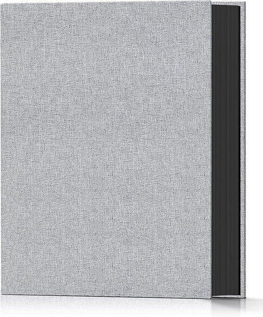 Popotop Photo Album 4x6 200 Pockets for Wedding Gifts,Linen Hardcover Picture Albums for Family Anniversary Baby Vacation Pictures