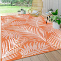 Pauwer Waterproof Outdoor Rug 6x9, Reversible Plastic Straw Patio Camping Rug by Pauwer